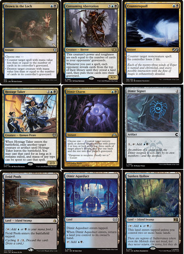 Dimir commander deck - x,