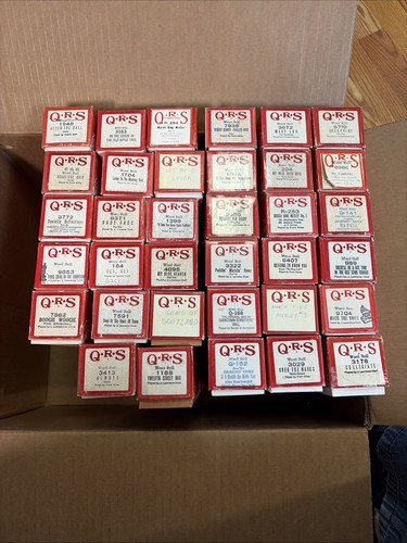 Qrs player piano rolls - piano, rolls,