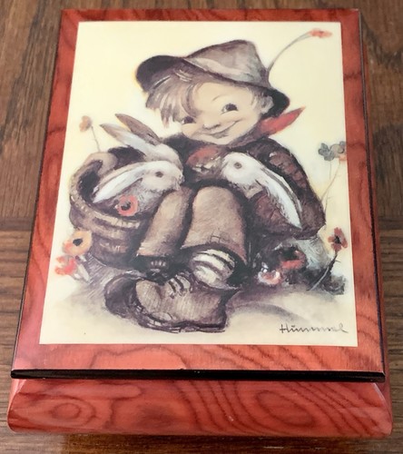 Hummel music box boy w - music, /