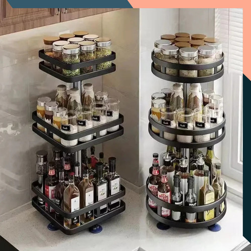 Rotating spice rack - spice,