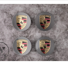 Set Of 4 Silver 76mm Alloy