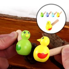  5 Pcs Baby Musical Toys Bird Water Cartoon Noise Maker Whistle Party Favor