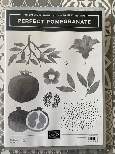Stampin pefect pomegranate - up,