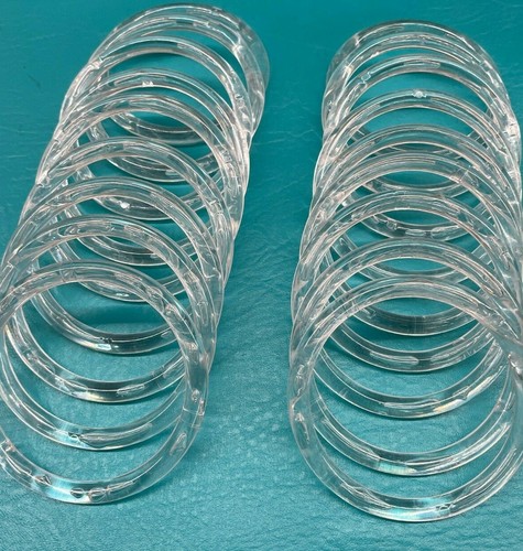 Clear plastic valance - 3",