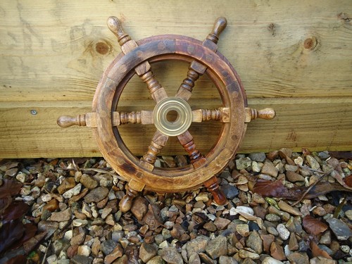 Ships wheel made from - made,