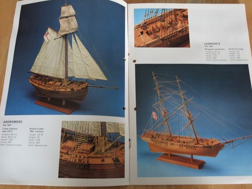 Ship model kit catalogue - model,