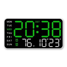 LED Wall Mounted Clock Large