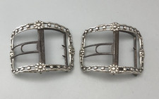 George III Silver Shoe Buckles