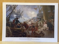 The Battle of Trafalgar naval