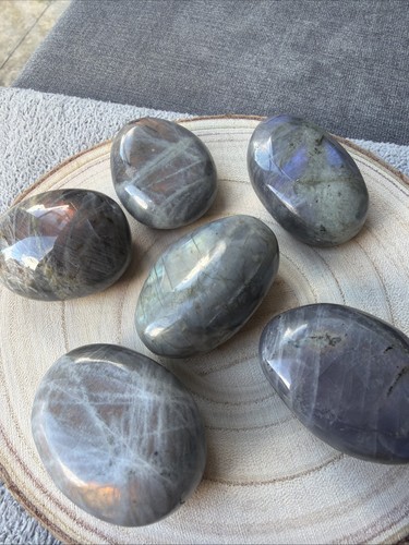 Large labradorite tumbled - 6x,