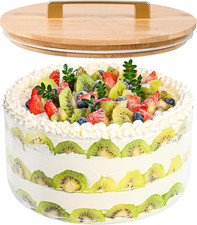 Glass Trifle Bowl with