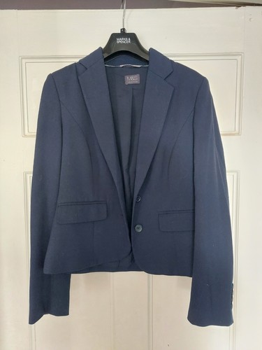 Women navy lined - m&s, suit