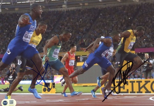Usain bolt justin gatlin - gatlin, multi