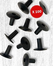 100x 8mm Single Cable Bushes