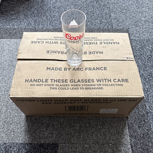 Coors light half pint - coors,