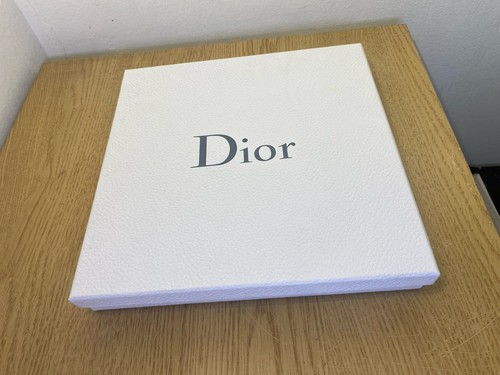 Dior white empty gift box - white,