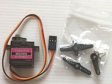 Miniature RC High Torque servo MG90 for 1/16 and 1/18 vehicles. All Metal Gears