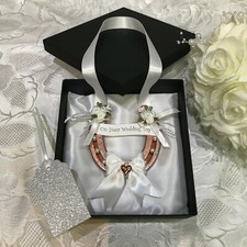 REAL WEDDING HORSESHOE USED