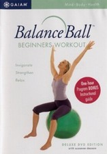 Balance Ball for Beginners DVD (2007) Suzanne Deason cert E Fast and FREE P & P
