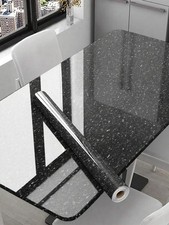 Black Granite Effect Vinyl