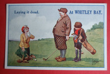 Old J L BIGGAR Comic GOLF