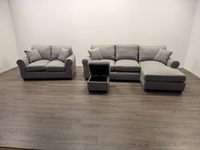 Lisbon Fabric Sofa Set – 2