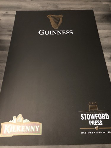 Guinness chalkboard pub bar - guinness,