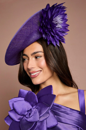 Coast purple fascinator womens - fascinator,