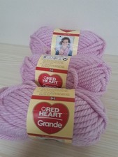 Red Heart Grande Yarn Lot 3