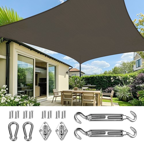 Sun shade sail - sun, permeable