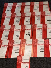 Arsenal Football Programmes