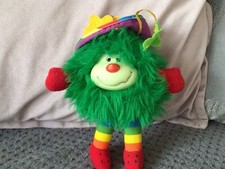 Mattel 1983 Green Lucky Sprite Plush Rainbow Brite Soft Toy