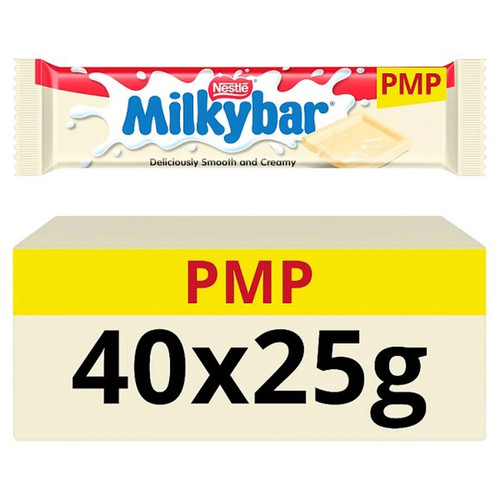 Milkybar white chocolate - white, bar