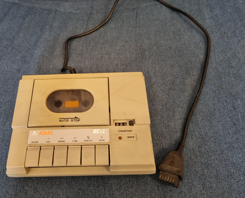 Atari xc12 cassette player - atari,