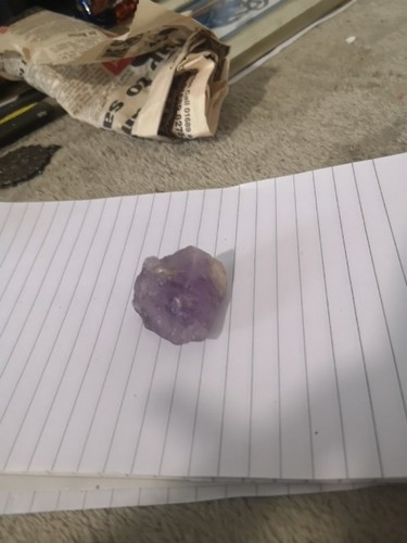 Natural rough amethyst - rough,
