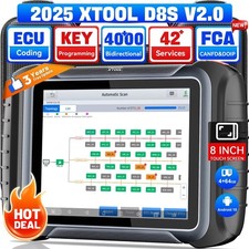 ✅2025 XTOOL D8S OBD2 Scanner