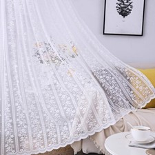 2.8m Width White Lace Fabric