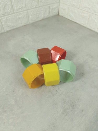 Vintage napkin rings - napkin,