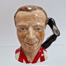 Sir Stanley Matthews Toby Character Jug Limited Edition Wood Burslem Certificate