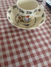 Noddy and Big Ears Ceramic Miniature Cup And Saucer