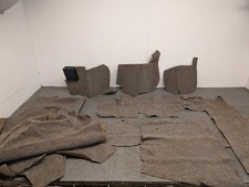 JAGUAR XJS PRE FACELIFT COUPE BOOT INTERIOR CARPET SET IN RATTAN BROWN