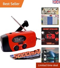 Compact 5000mAh Weather Radio