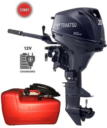20hp tohatsu efi short - tohatsu, shaft