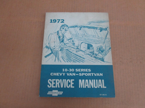 1972 chevrolet van g10 - chevrolet,