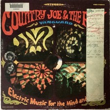 COUNTRY JOE AND THE FISH “ELECTRIC MUSIC….” BBC GRAMOPHONE LIBRARY LP RECORD