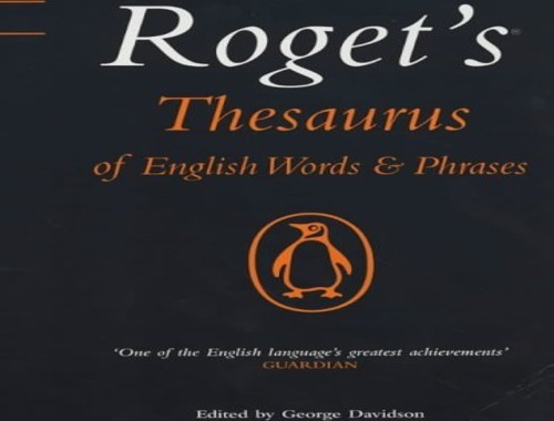 Roget thesaurus english - roget's,