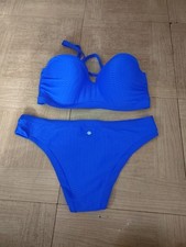 JASPER CONRAN ROYAL BLUE STYLISH BIKINI SWIMSUIT  - SIZE 32" CHEST 32" WAIST
