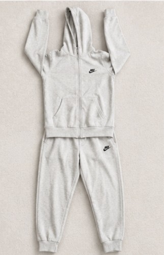 Nike boys grey hooded - hooded, zip