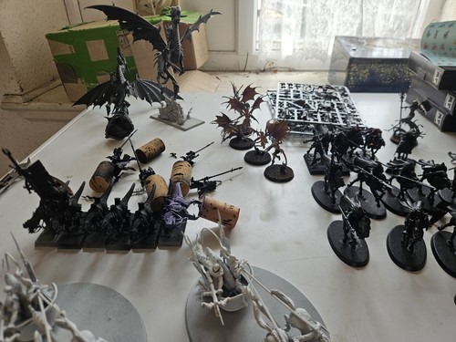 Warhammer dark elf army - warhammer,