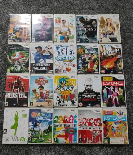 Nintendo wii games bundle - nintendo, x20